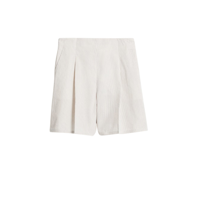 Max Mara - Short aus Seersucker