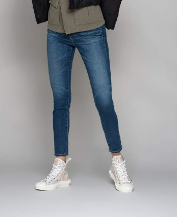 AG Jeans -  Legging Ankle mittelblau