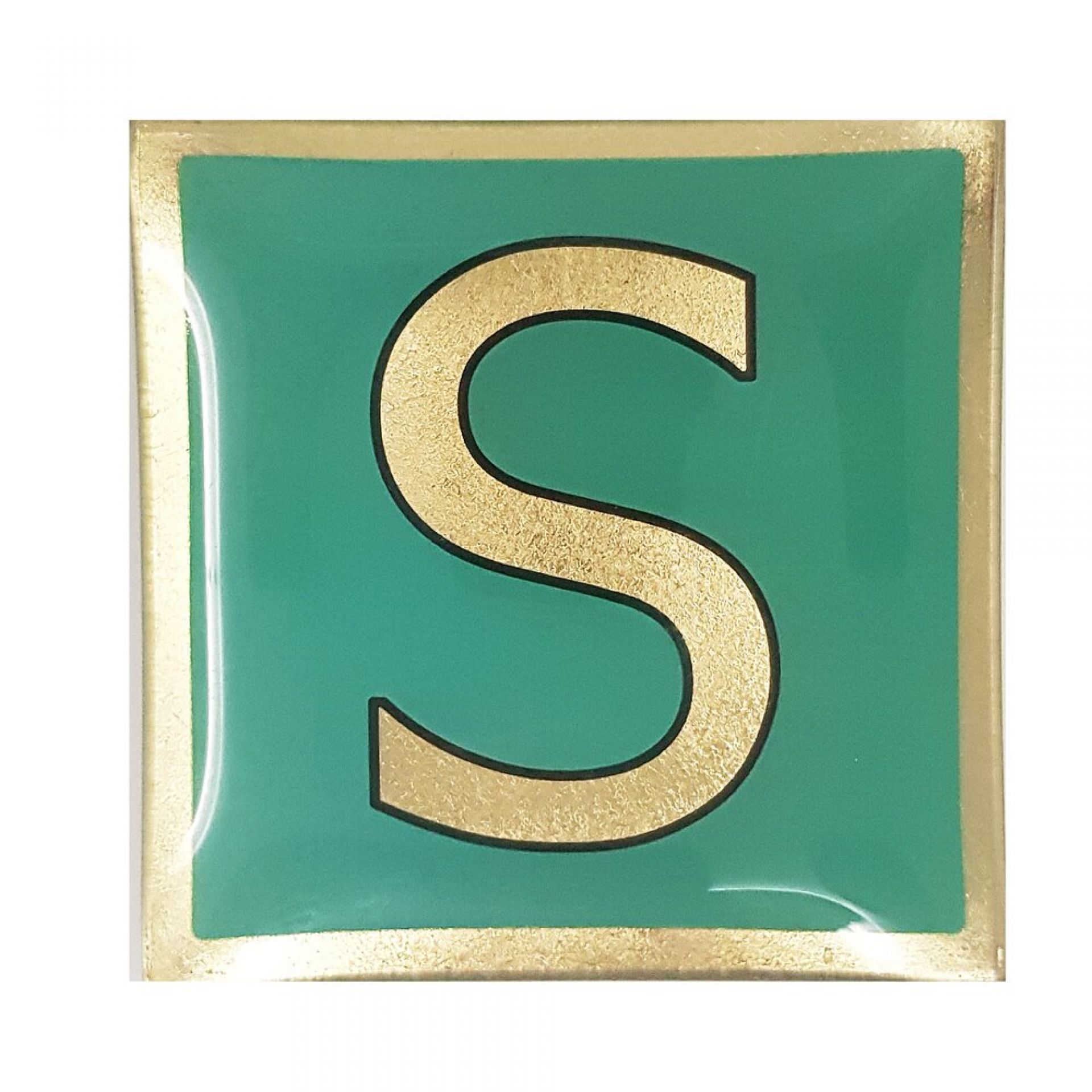 Love Plates Glasteller S türkis