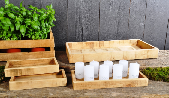 Spiller Keramik - Tablett Asolia Natur klein