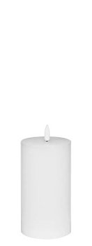 LED Kerze Flaco weiß 7,5 Ø 15h