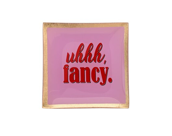 Love Plates Glasteller Uhh fancy