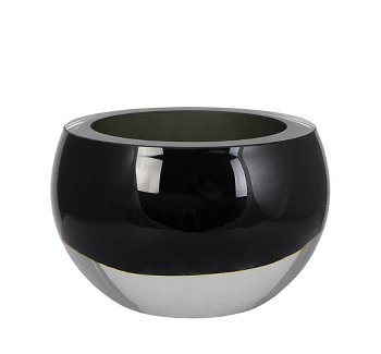 Glastischlicht Olson grau 12,5cm