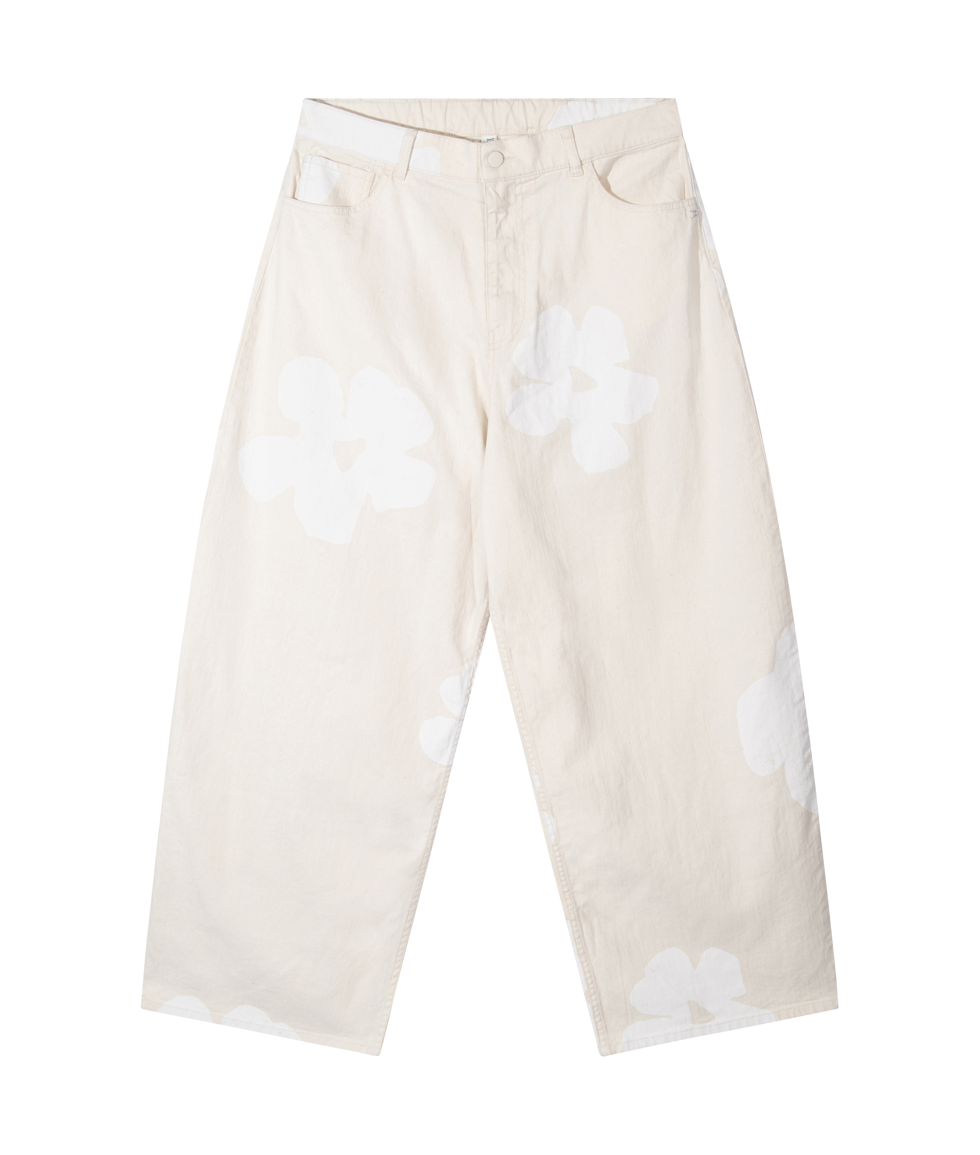 10 Days - Hose mit weitem Bein mit Blumenprint