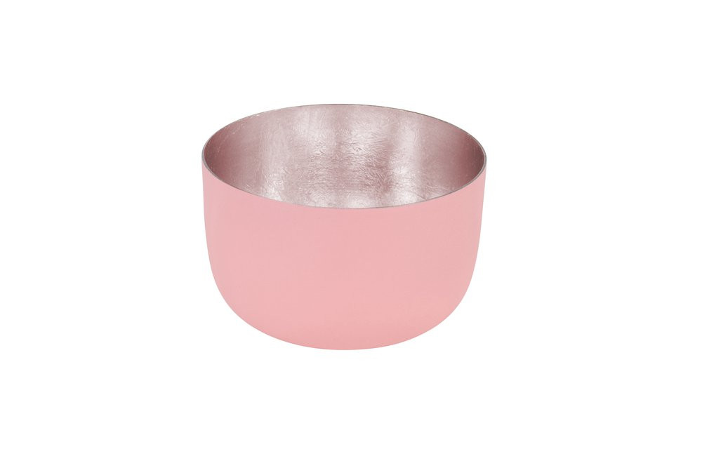 Windlicht Madras klein matt/rose gold