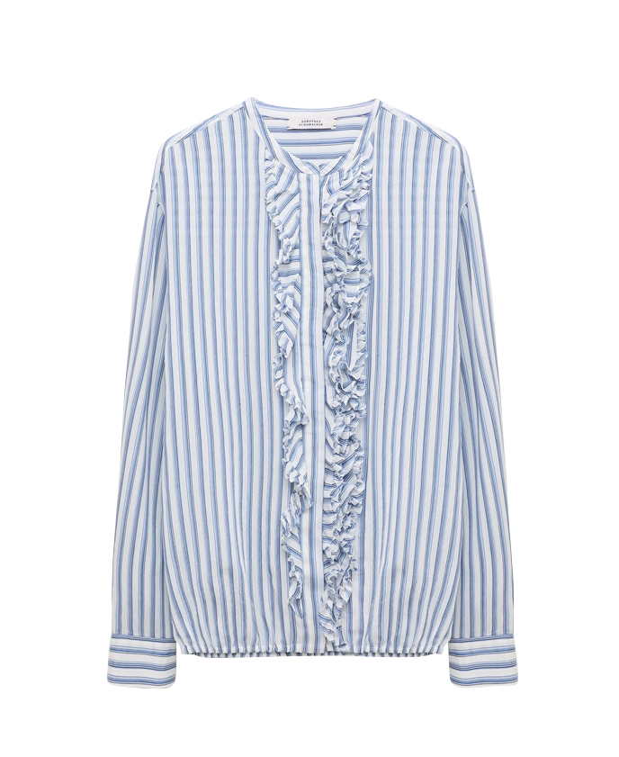 Dorothee Schumacher - Blouson-Bluse mit Rüschen