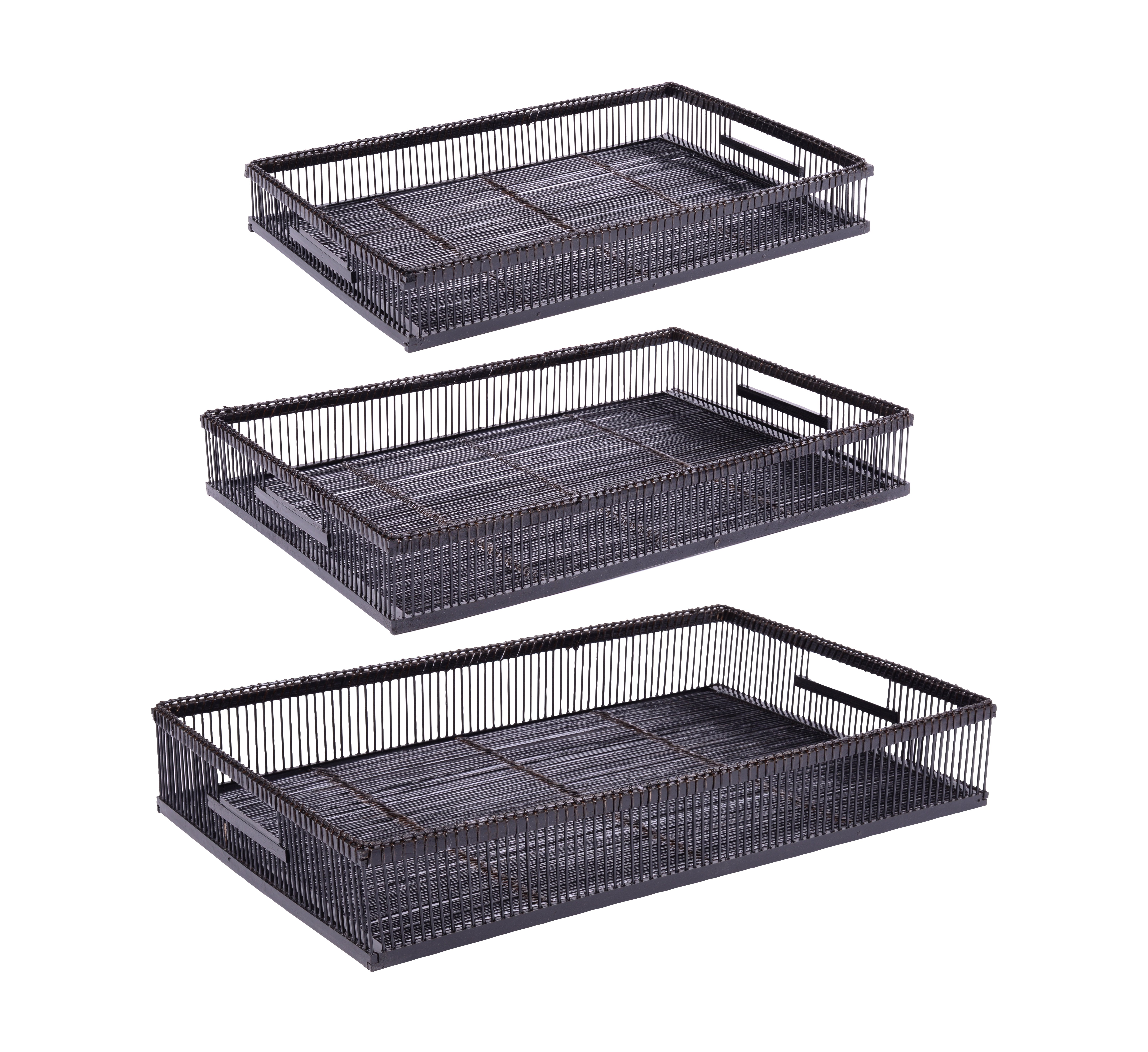 Tablett aus Bambus groß