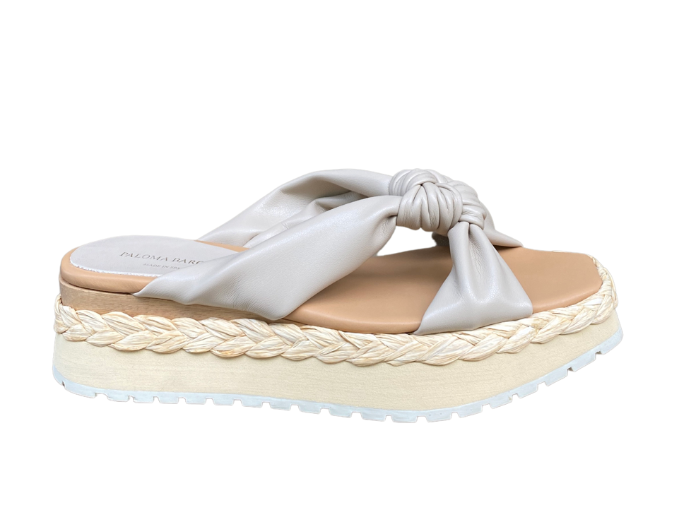 Paloma Barceló - Plateusandale mit Profilsohle