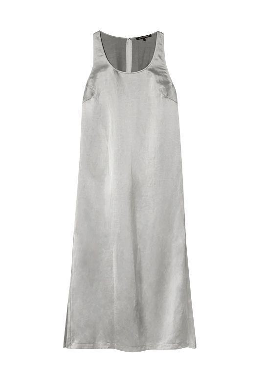Luisa Cerano - Satinkleid grey