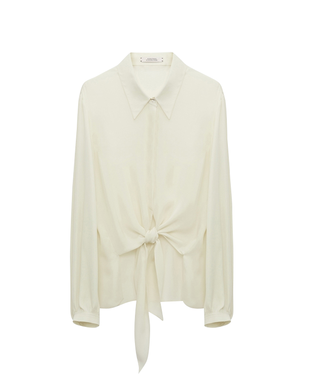 Dorothee Schumacher - Viskosebluse zum binden