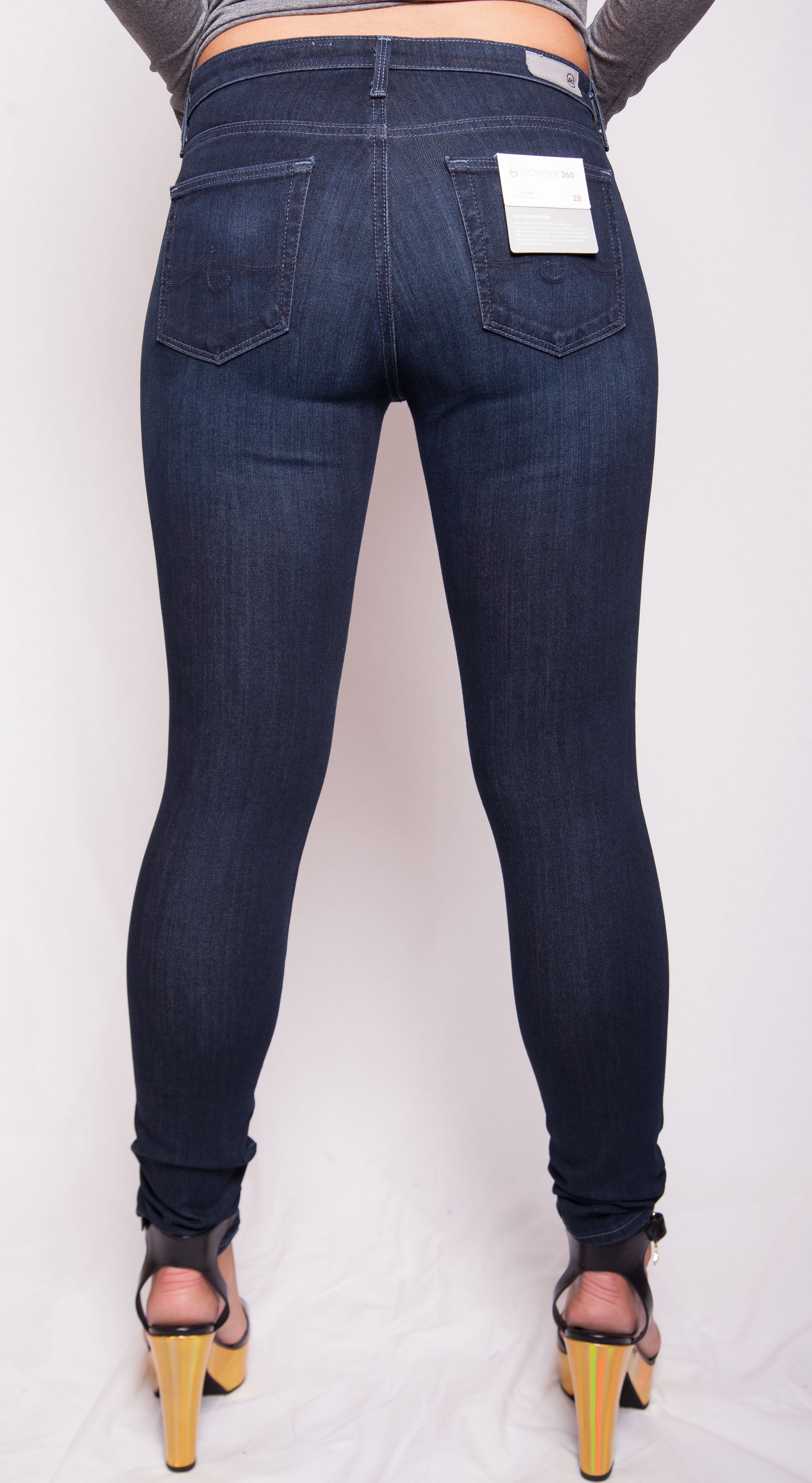AG  Jeans - Klassische Prima Contour 360 Denim Jeans mit High-Power-Stretch