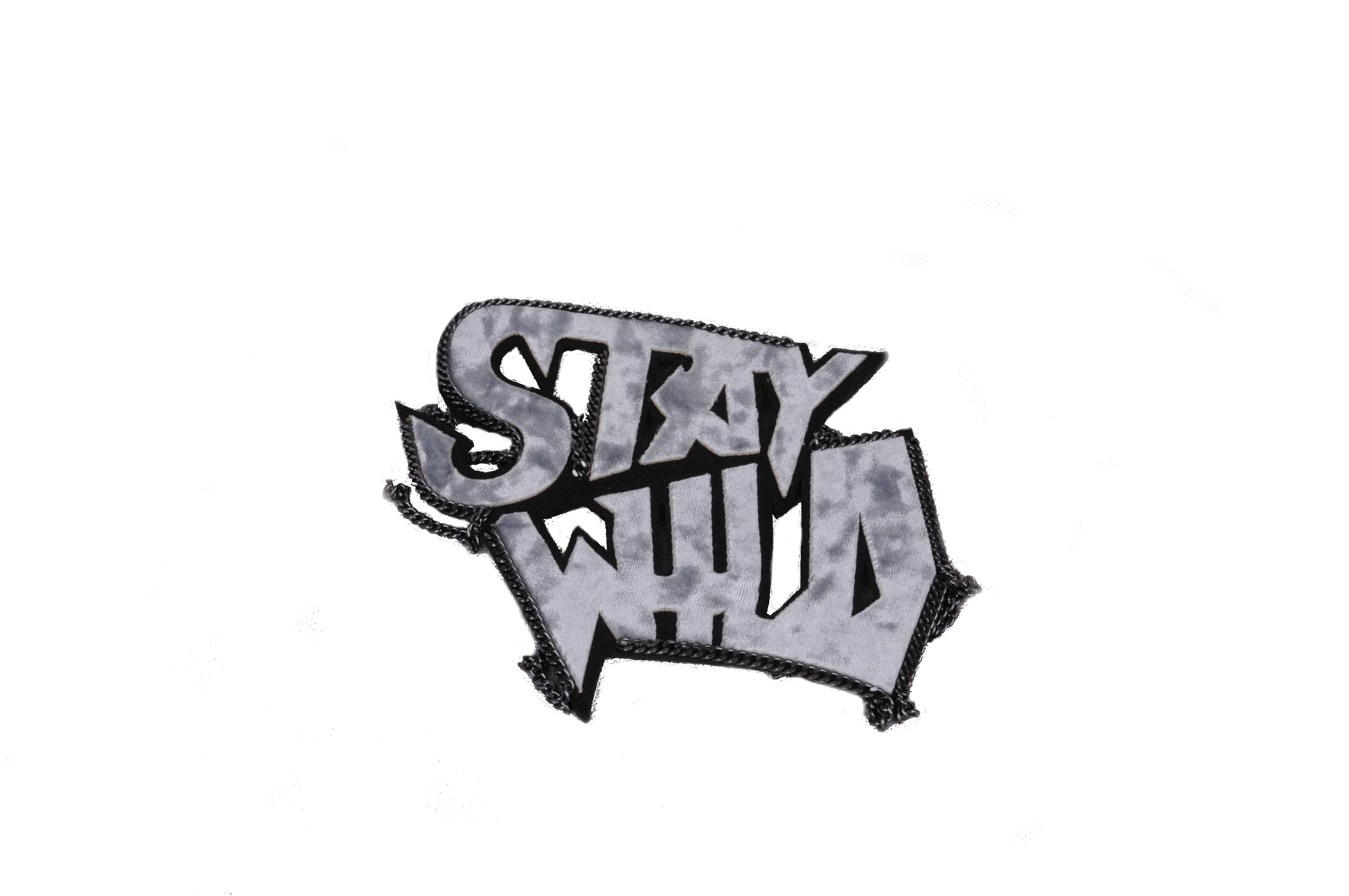 Dorothee Schumacher - Wild Decoration velvet Brosche sterling blue