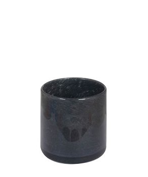 Windlicht Avora Zylinder S dunkelgrau