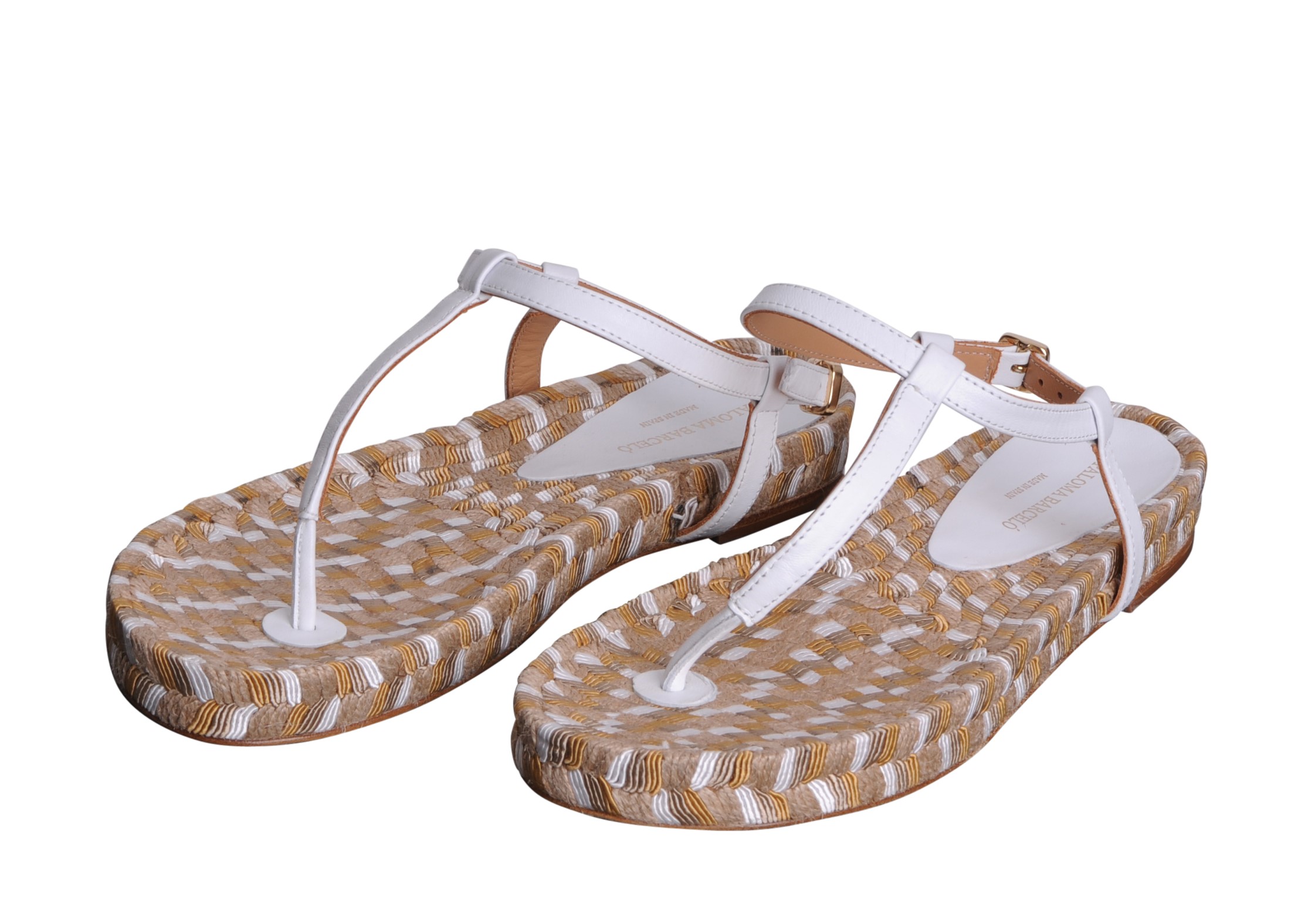 Paloma Barceló - Zehensandale weiß