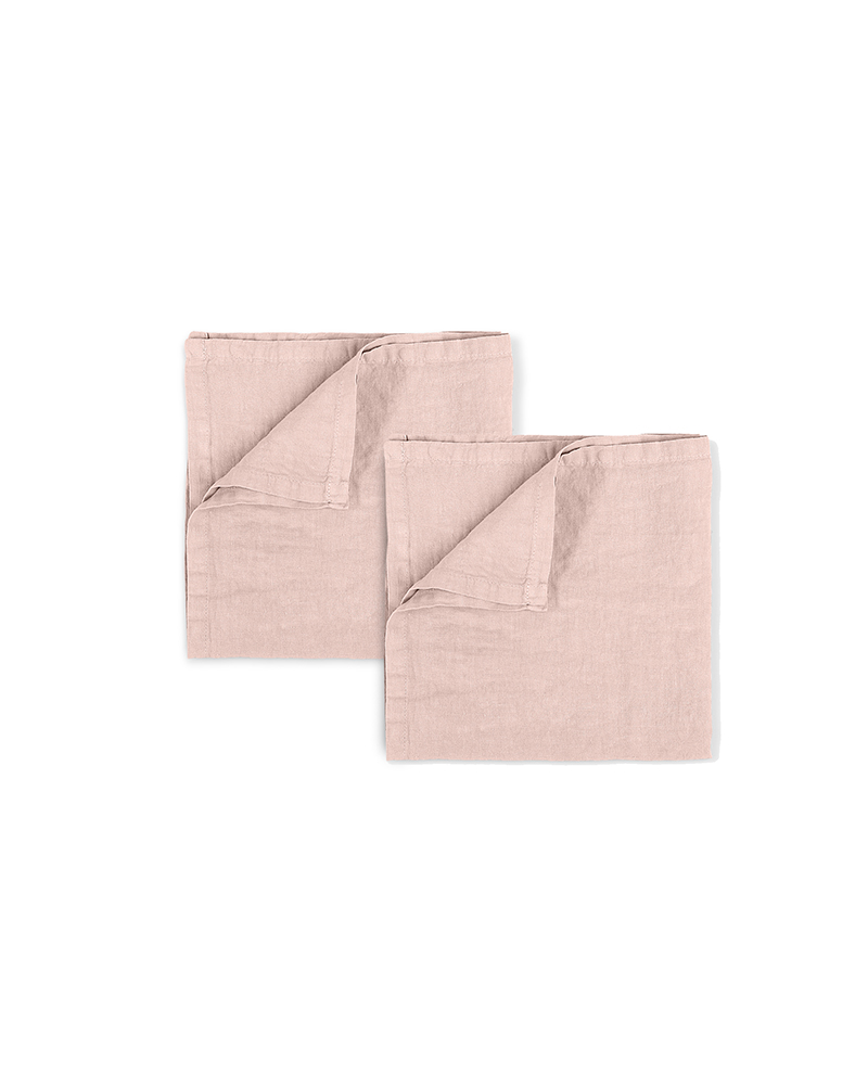 Stoff Servietten cameo rose