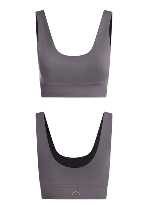 Varley - Soft Bra dark gull grey