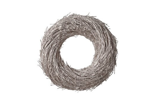 Kranz Hey silber S D30cm