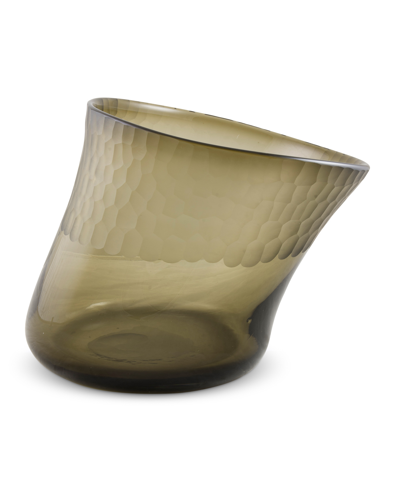 Glasvase Mells beige