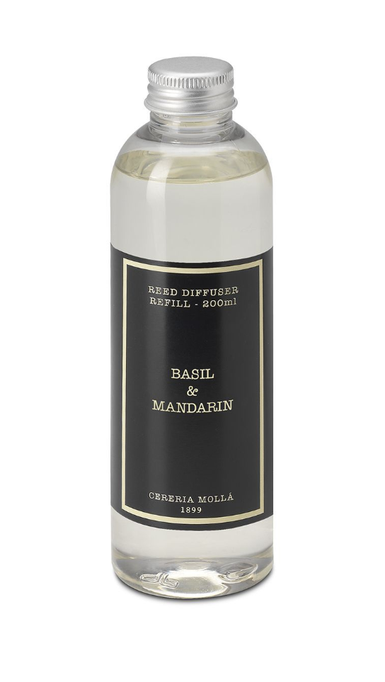 Cereria Molla - Refill Basil & Mandarin