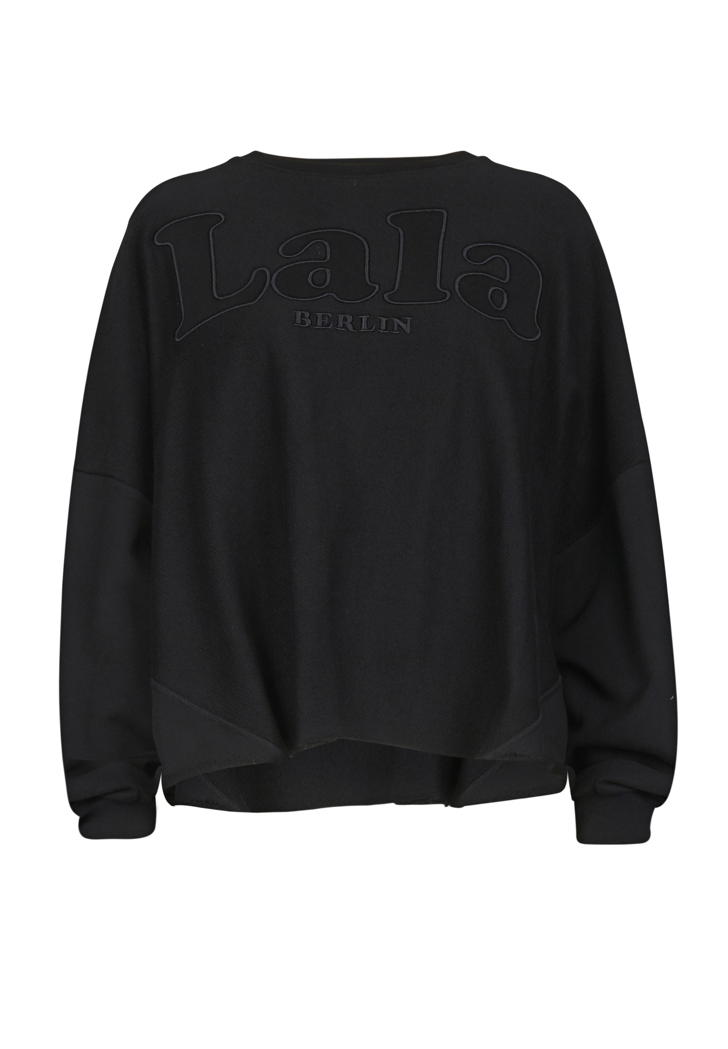 lala Berlin - Sweatshrit mit Logostickerei