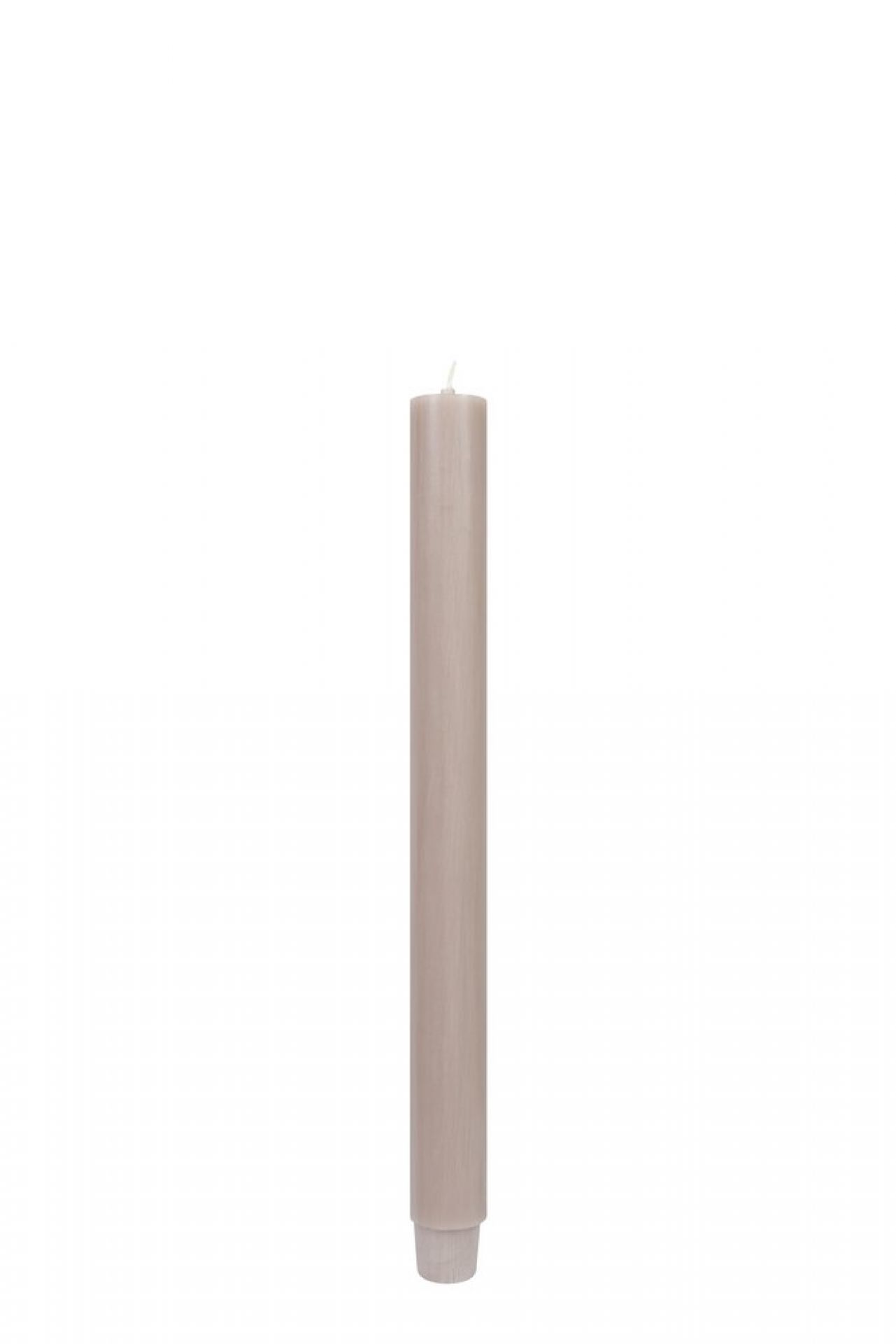 Stabkerze flachs 29cm hoch