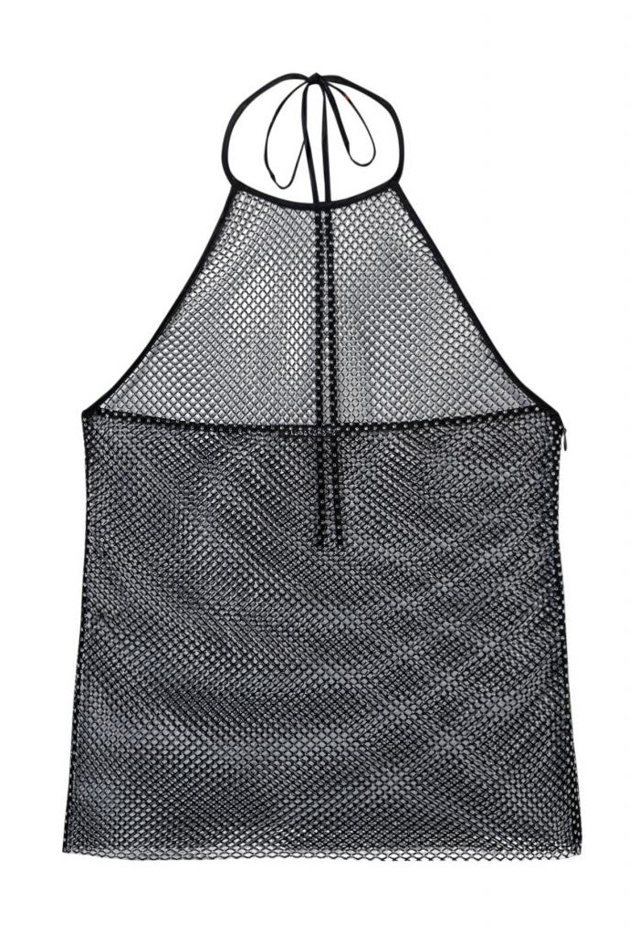 Luisa Cerano - Neckholder Top aus Netzgewebe