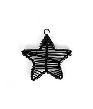 Hänger Revo Stern schwarz 10,5cm