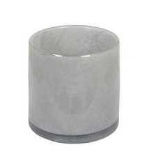 Windlicht Avora Zylinder S grau