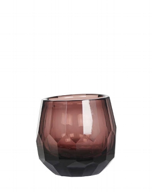 Windlicht Ganja amethyst 14cm