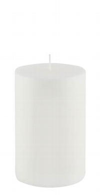 Cylinderkerze pure weiss Höhe 15cm