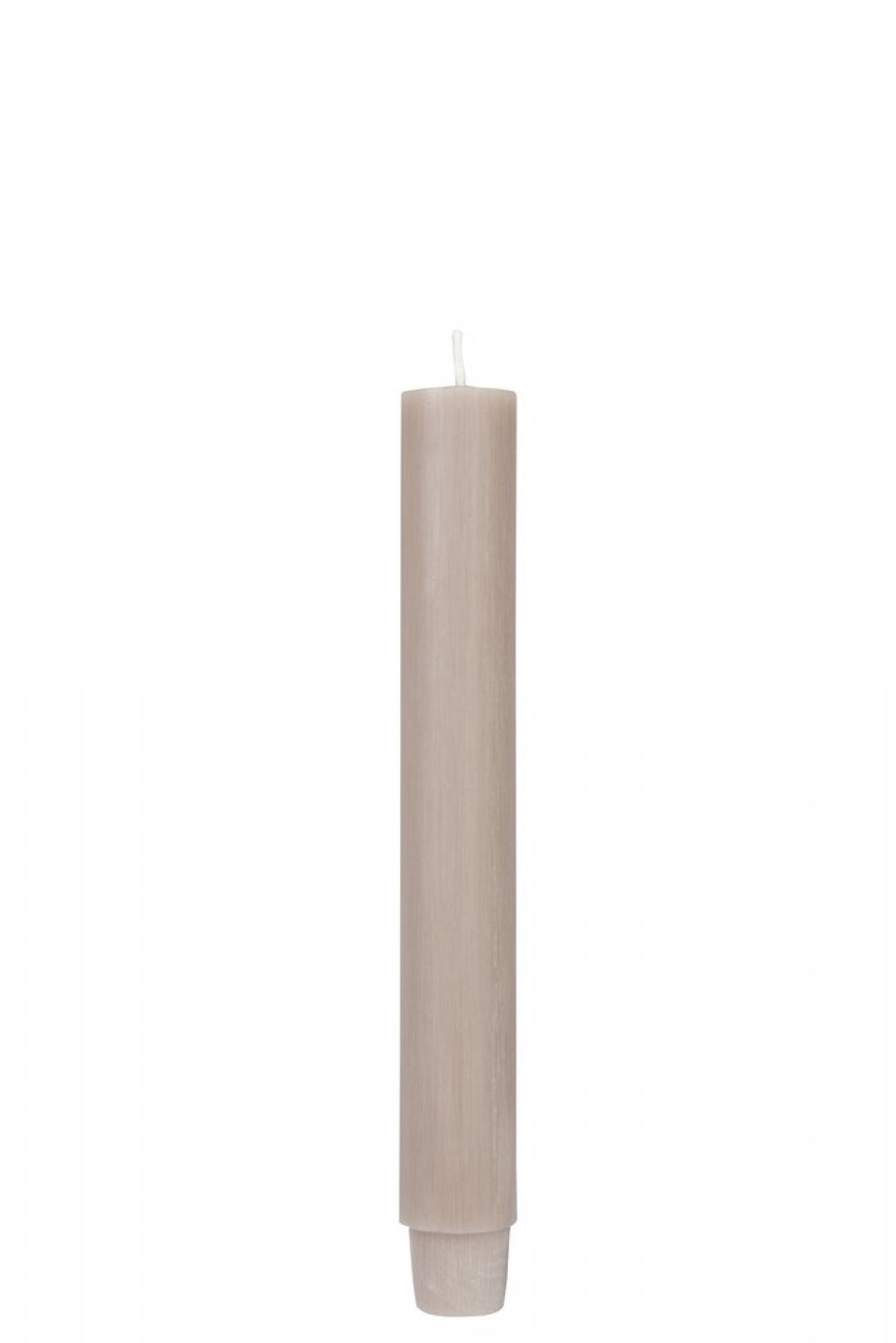 Stabkerze flachs 20cm hoch