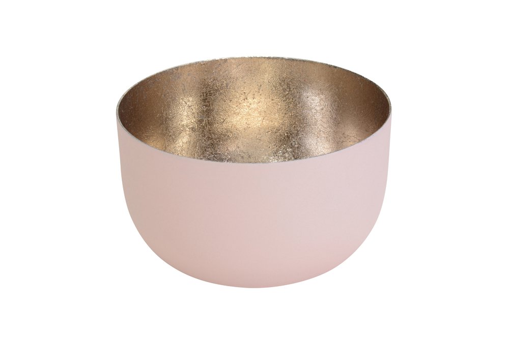 Windlicht Madras S blush / nudegold