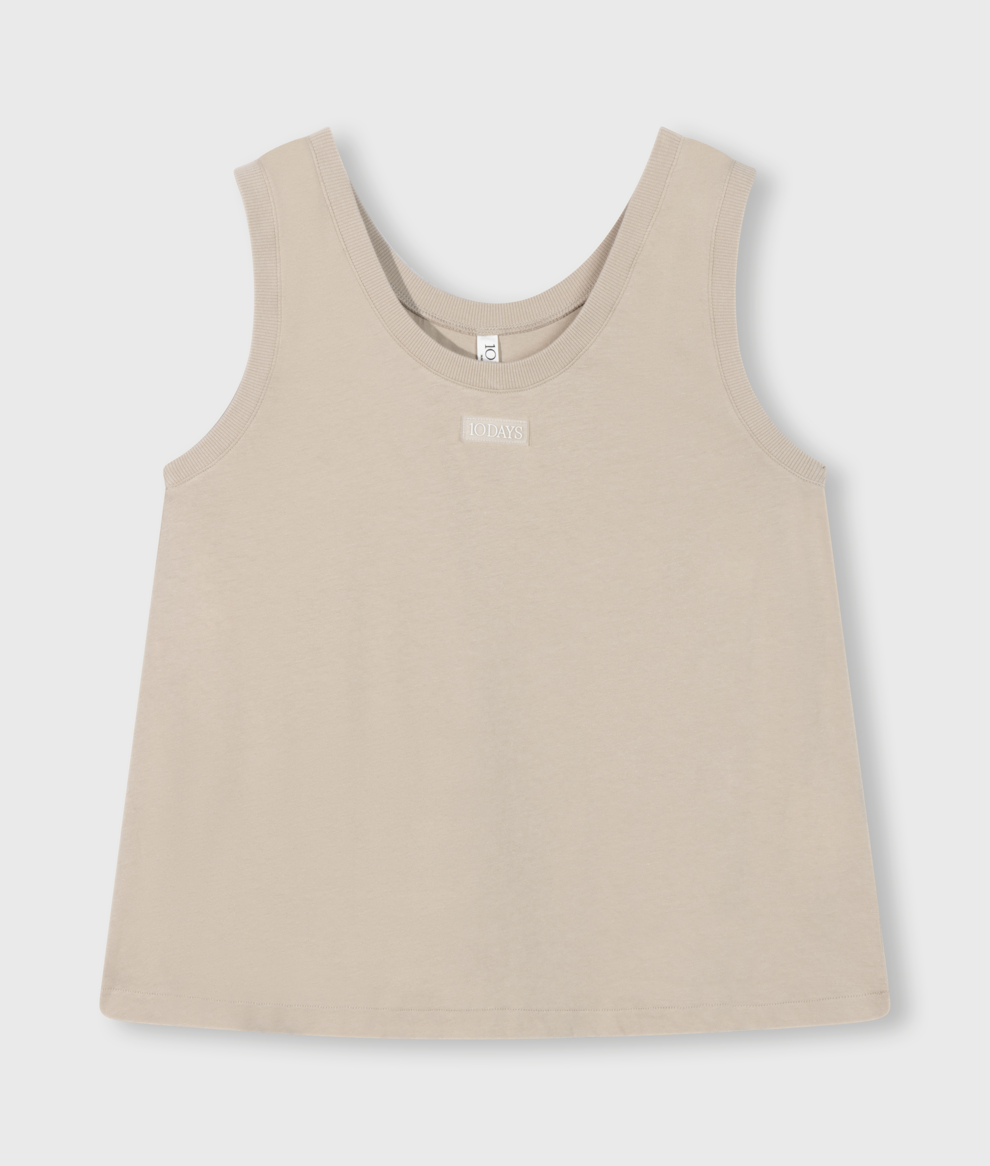 10 Days - Tank Top Jersey beige