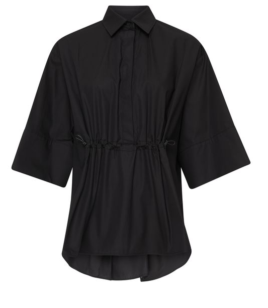 Max Mara - Hemdbluse schwarz