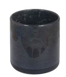 Windlicht Avora Zylinder M dunkelgrau